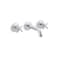 Kohler Wall-Mount Bathroom Sink Faucet Trim 1.2 GPM in Polished Chrome T35909-3-CP - alternate 1